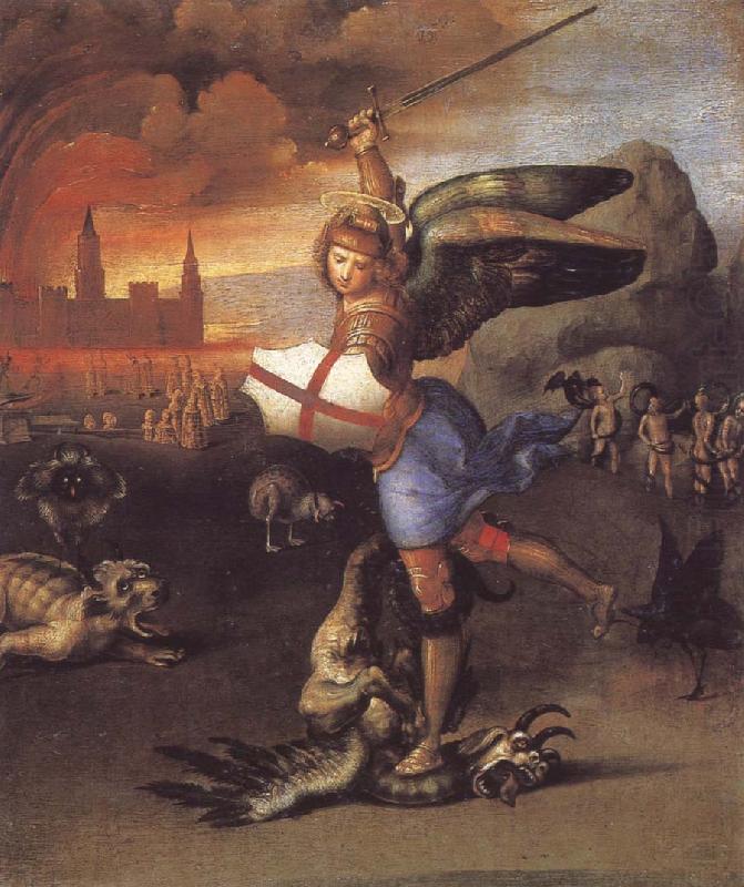 RAFFAELLO Sanzio Dragon and Iimi china oil painting image